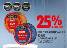 Supermercados Yaguar Swift pate y picadillo oferta
