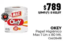 Diarco Okey papel higiénico max oferta