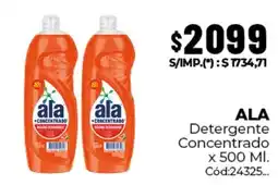 Diarco Ala detergente concentrado oferta