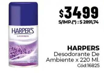 Diarco Harpers desodorante de ambiente oferta