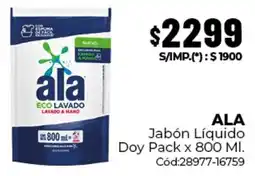 Diarco Ala jabón líquido oferta