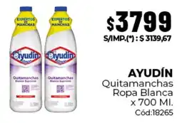 Diarco Ayudín quitamanchas ropa blanca oferta