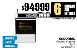 Diarco Escorial cocina master style oferta