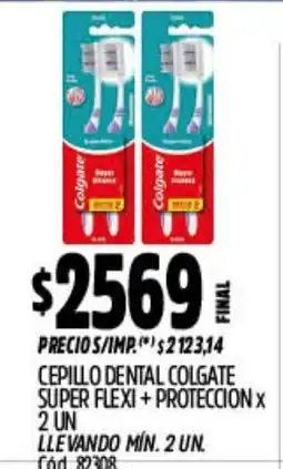 Supermercados Yaguar Colgate cepillo dental super flexi + proteccion oferta