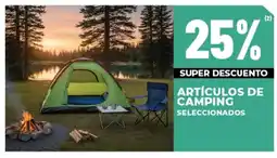 Diarco artículos de camping seleccionados oferta
