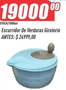 Supermercados Comodin Escurridor de verduras giratorio oferta