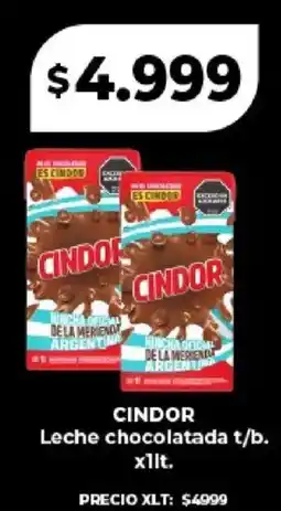 Supermayorista Vital Cindor leche chocolatada t/b. oferta