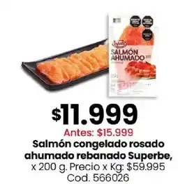Coto Sufoto salmón ahumado oferta