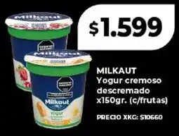 Supermayorista Vital Milkaut yogur cremoso descremado oferta