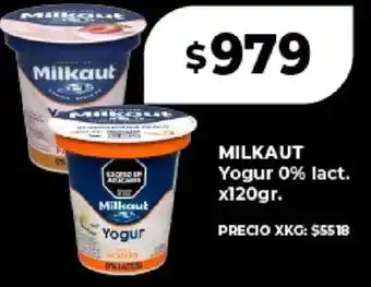 Milkaut yogur 0% lact.