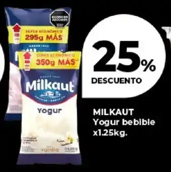 Supermayorista Vital Milkaut yogur bebible oferta