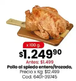 Coto Pollo al spiedo entero/trozado oferta