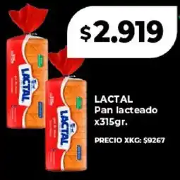 Supermayorista Vital Lactal pan lacteado oferta