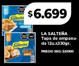 Supermayorista Vital La saltena tapa de empanada oferta