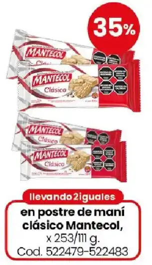 Coto Mantecol postre de maní clásico oferta