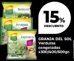 Supermayorista Vital Granja del sol verduras congeladas oferta