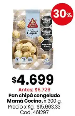 Coto Mamá Cocina pan chipá congelado oferta