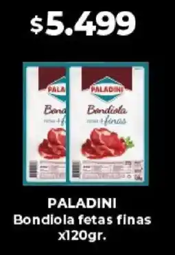 Supermayorista Vital Paladini bondiola fetas finas oferta