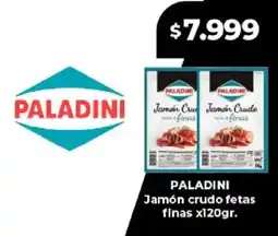 Supermayorista Vital Paladini jamón crudo fetas finas oferta