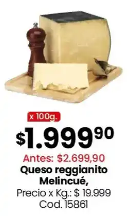 Coto Queso reggianito Melincué oferta