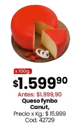 Coto Queso fynbo Canut oferta