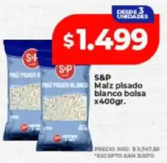 S&P malz pisado blanco