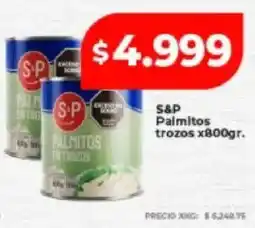 Supermayorista Vital S&P palmitos trozos oferta