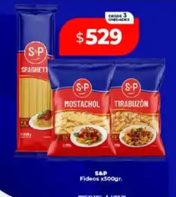 Supermayorista Vital S&P fideos oferta
