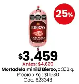 Coto El bierzo mortadela mini oferta
