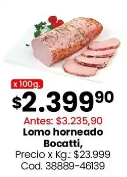 Coto Bocatti lomo horneado oferta