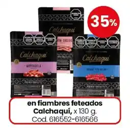 Coto Calchaquí fiambres feteados oferta