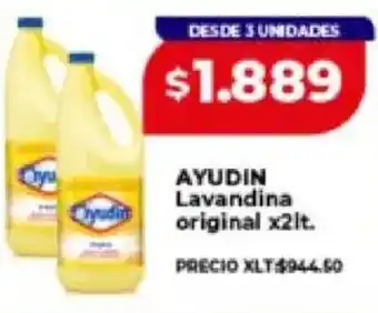 Supermayorista Vital Ayudin lavandina original oferta