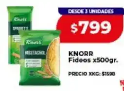 Supermayorista Vital Knorr fideos oferta