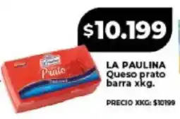 Supermayorista Vital La paulina queso prato barra oferta