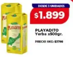 Supermayorista Vital Playadito yerba oferta