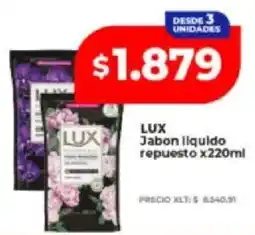 Supermayorista Vital Lux jabon liquido oferta