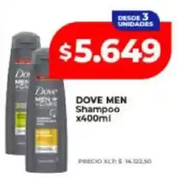 Supermayorista Vital Dove men shampoo oferta