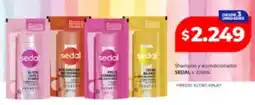 Supermayorista Vital Sedal shampoo y acondicionador oferta