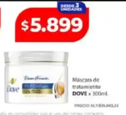 Supermayorista Vital Dove mascara de tratamiento oferta