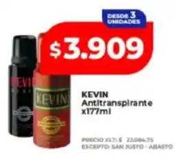 Supermayorista Vital Kevin antitranspirante oferta