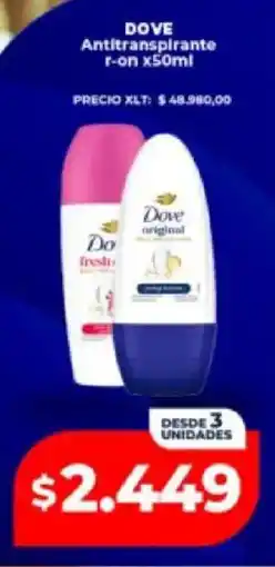 Supermayorista Vital Dove antitranspirante r-on oferta