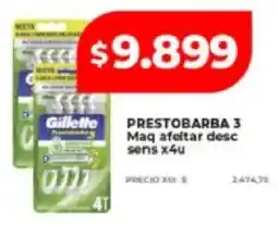 Supermayorista Vital Gillette Prestobarba 3 oferta