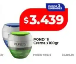 Supermayorista Vital Pond's crema oferta
