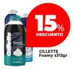 Supermayorista Vital Gillette Foamy oferta