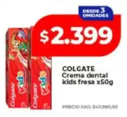 Supermayorista Vital Colgate crema dental kids fresa oferta
