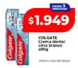 Supermayorista Vital Colgate crema dental ultra blanco oferta
