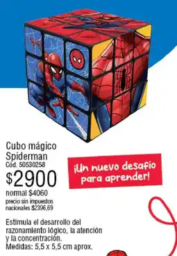 Millanel Cosmética Spiderman cubo mágico oferta