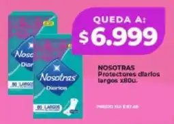 Supermayorista Vital Nosotras protectores diarlos largos oferta