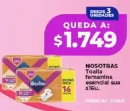 Supermayorista Vital Nosotras toalla femenina esencial sua oferta