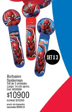 Millanel Cosmética Spiderman burbujero oferta